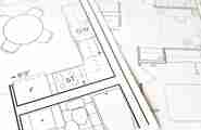 Planlösning och ritning av en lägenhet