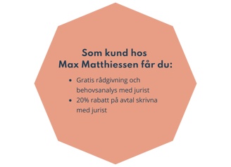 Dina förmåner som kund hos Max Matthiessen - Lexly.se